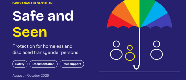 Safe and Seen – Protection for Homeless and Displaced Transgender Persons (Aug – Oct 2026)